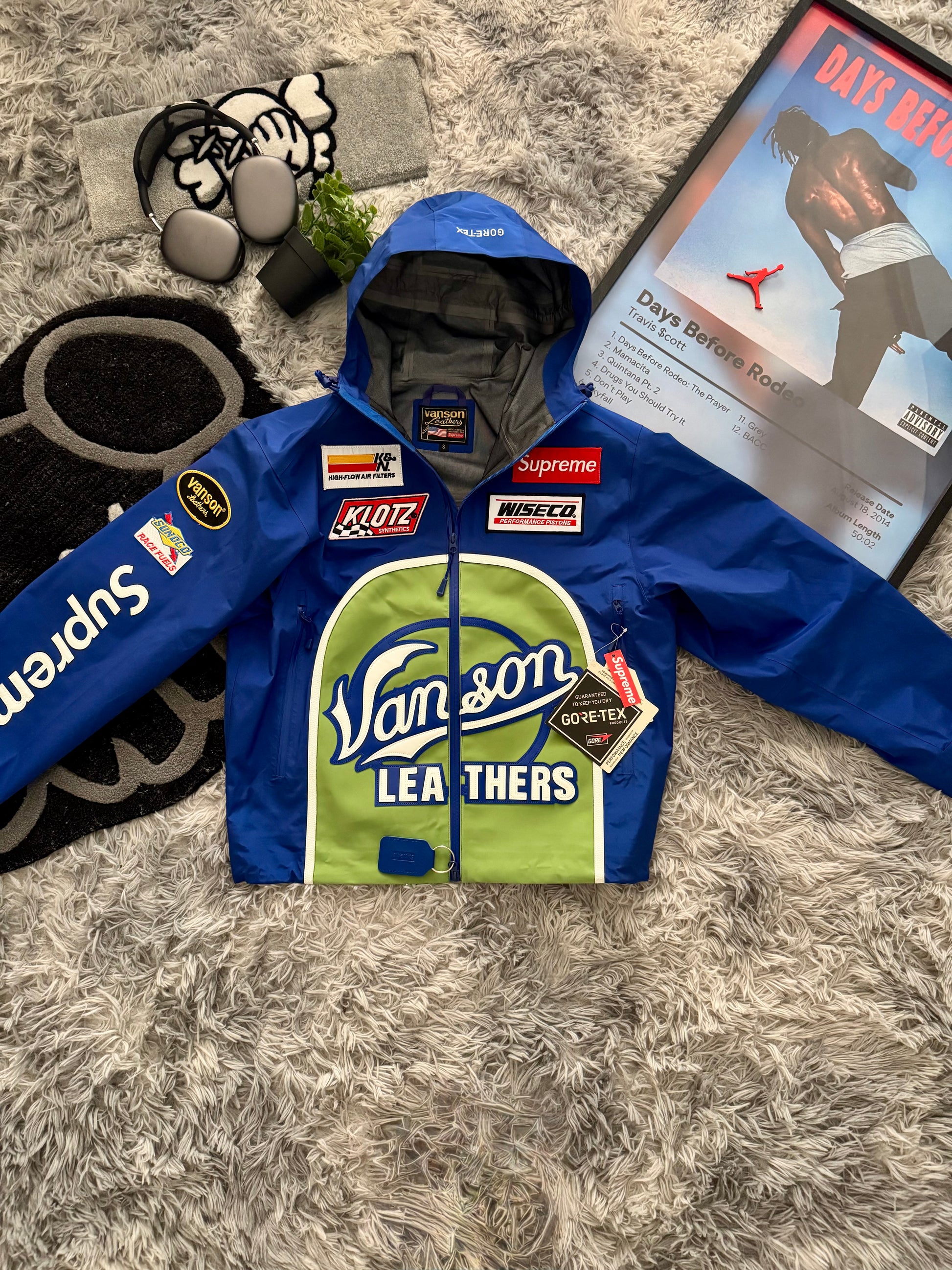 Veste Streetwear Bleu – Edition Racing Premium🌀