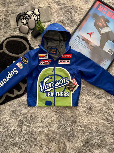 Veste Streetwear Bleu – Edition Racing Premium🌀