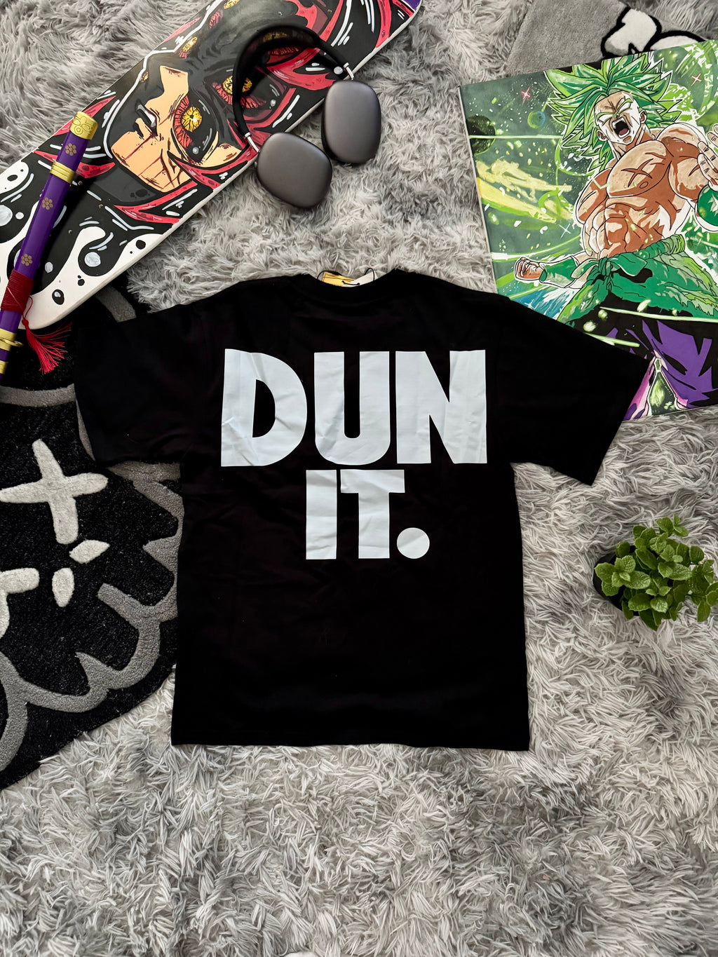 T-Shirt Streetwear Oversize – Graphic Black Edition⚫️