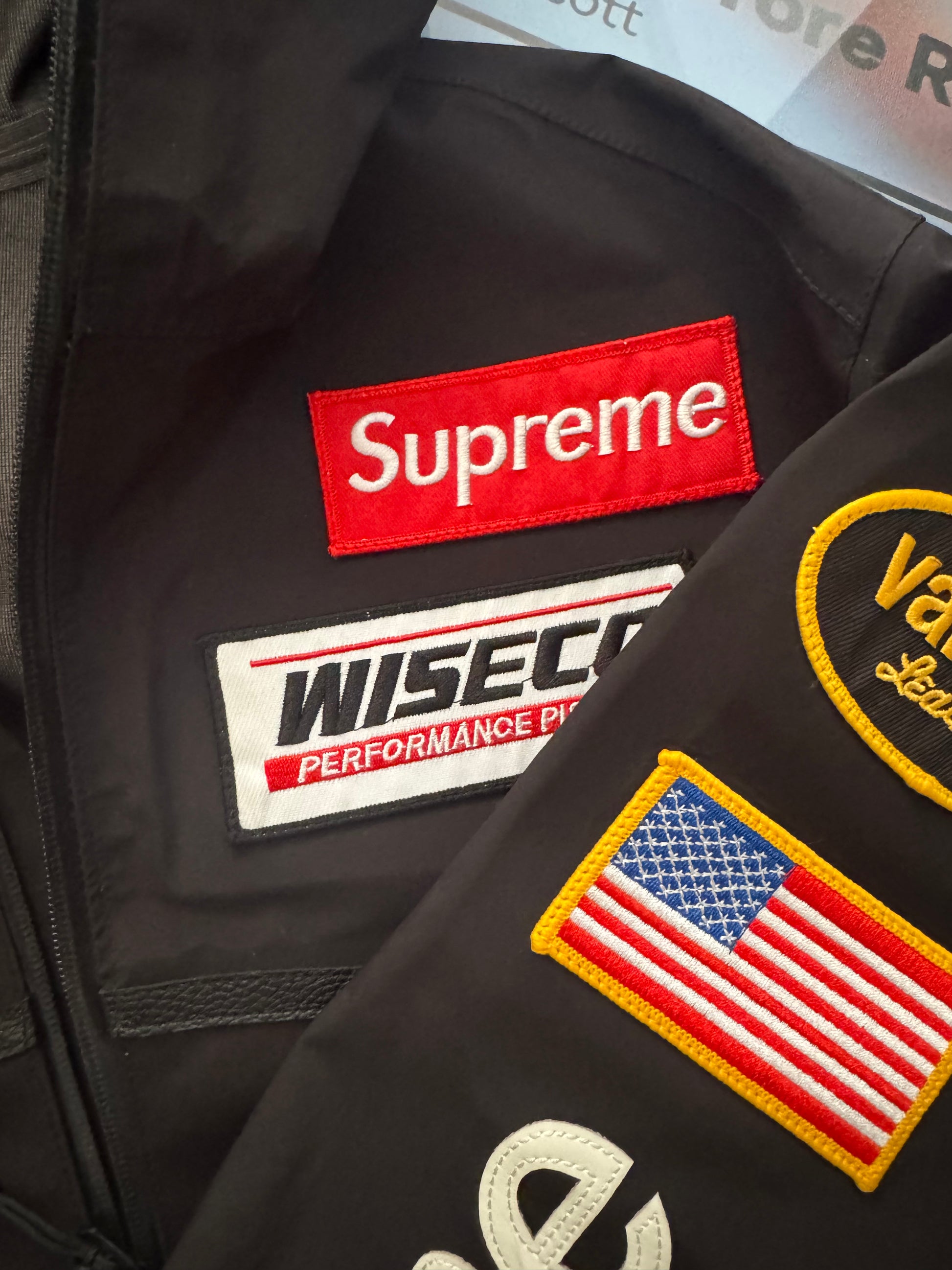 Veste Streetwear Noir-Edition Racing Premium⌚️