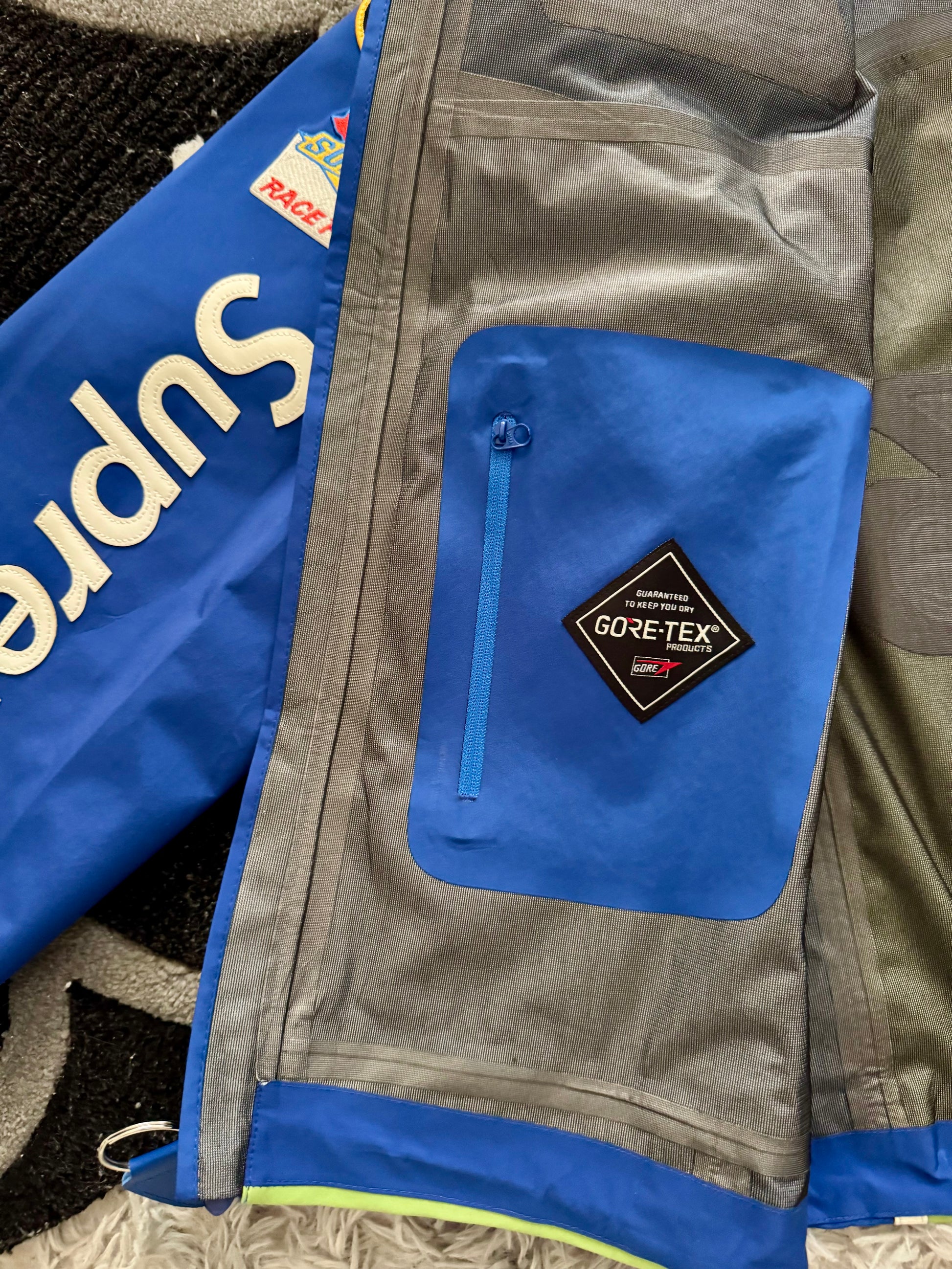 Veste Streetwear Bleu – Edition Racing Premium🌀