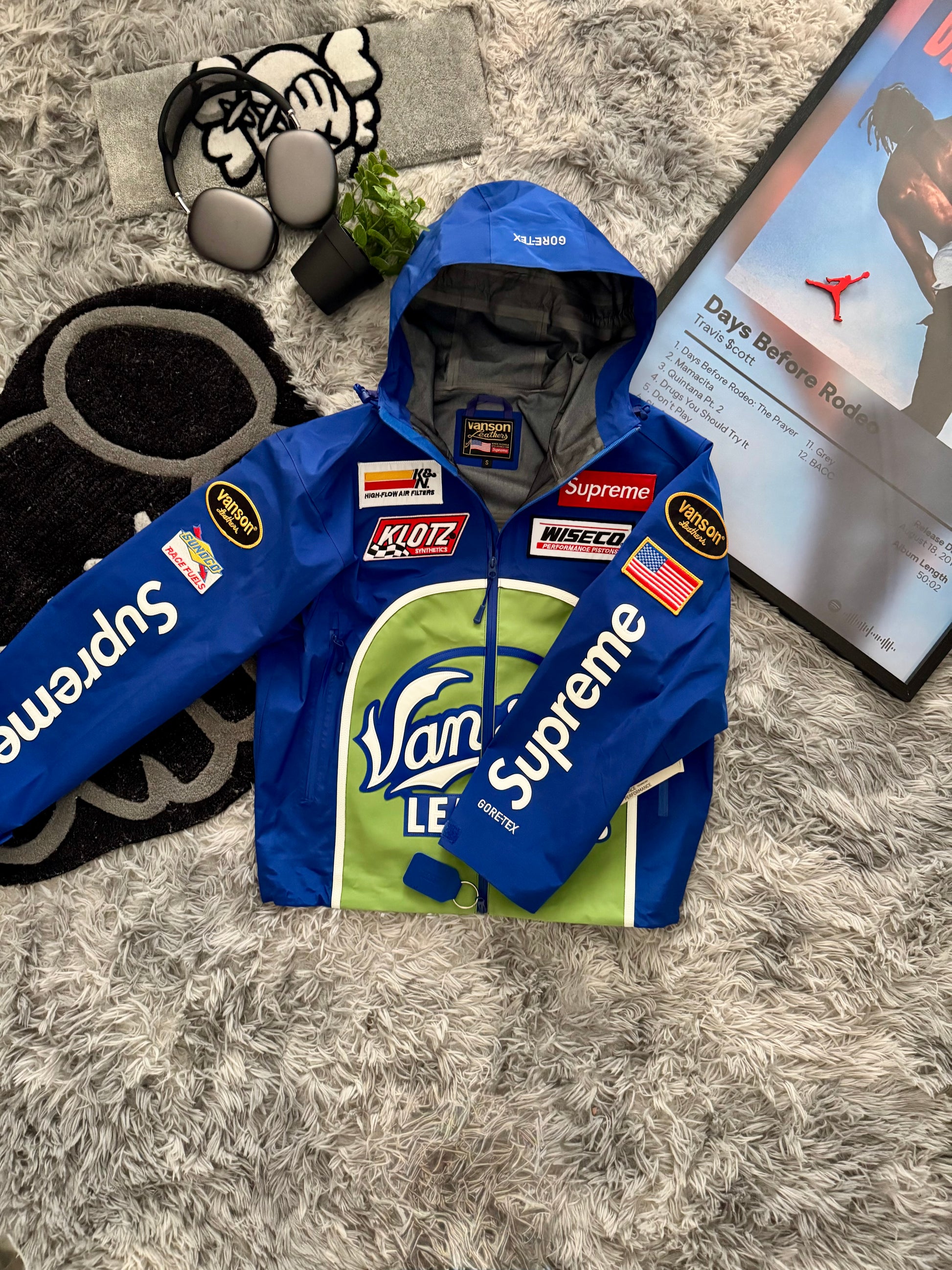 Veste Streetwear Bleu – Edition Racing Premium🌀